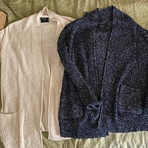 2 Abercrombie and Fitch cardigans!